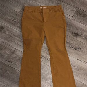 Old Navy Women's Tan Flare Pants